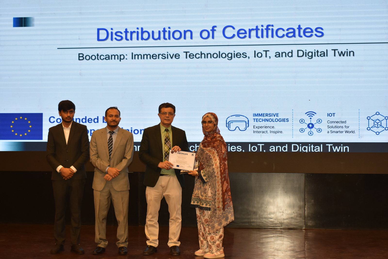 Distribution of certificates