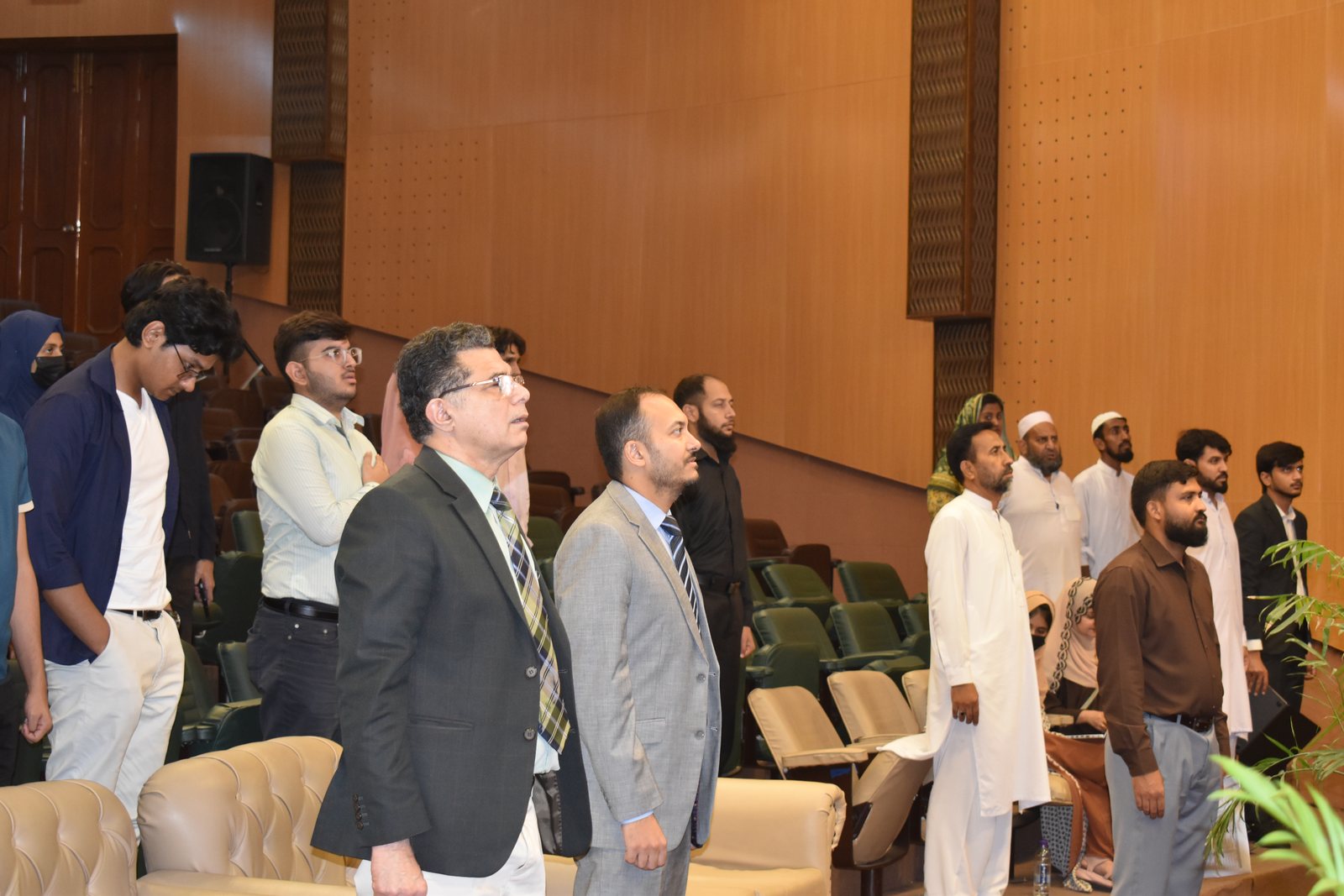 Opening session at the auditorium