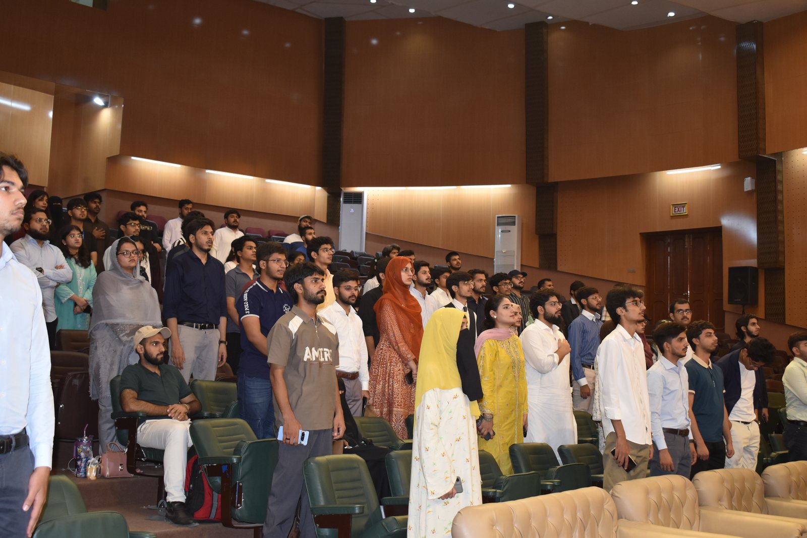 Participants at the opening session