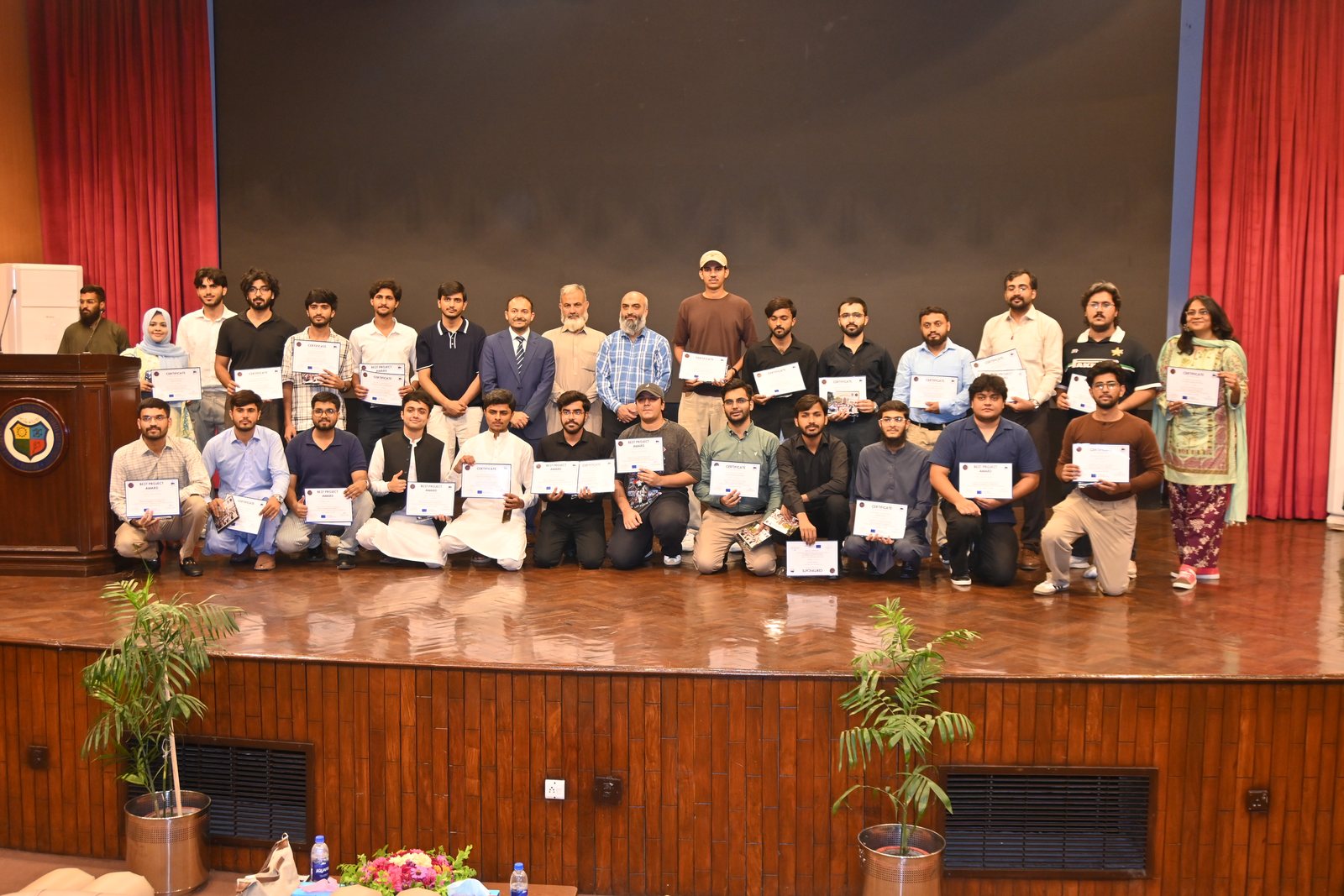 Group photo at the closing ceremony